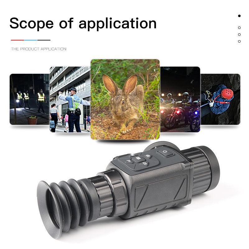 Thermal Vision for Hunting Night Vision Optic Clip-on Sight Scope