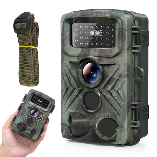 Outdoor 1080P Cellular Trail Cameras Wild Trap Game Night Vision Hunting Security Wireless Waterproof Motion Activated