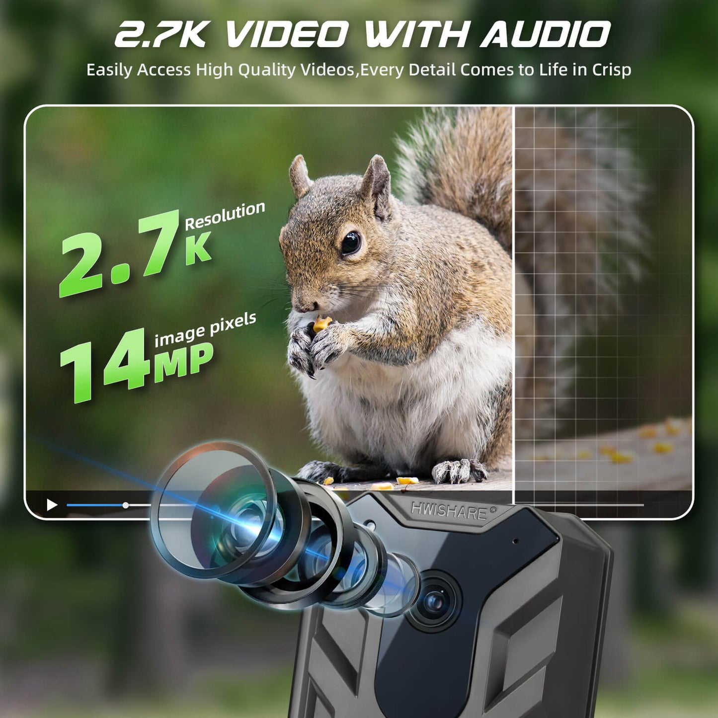 Cellular Trail Cameras 4G LTE, Live Streaming Game Camera with No Glow Night Vision Motion Activated Waterproof, Solar Trail Hunting Camera Built-in SIM Card for Wildlife Deer