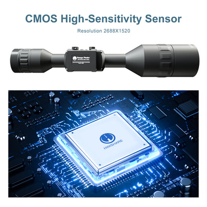 TWILITE Rifles Scope HD 2K Digital Night Vision Scope for Hunting