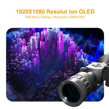 TWILITE Rifles Scope HD 2K Digital Night Vision Scope for Hunting